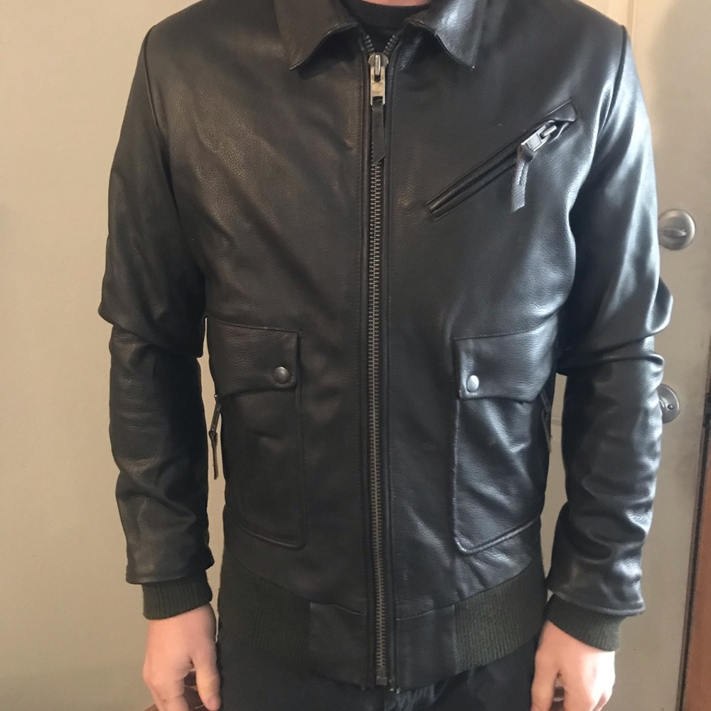 Commune Men’s Leather Jacket